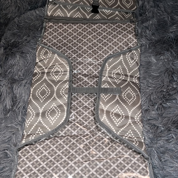 Initials, Inc.  Portable diaper changing pad.  Super cute and so functional - Picture 2 of 7
